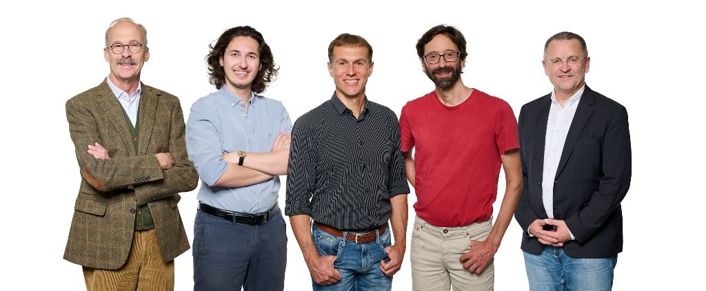 Josef Pichler, Clemens Lienbacher, Erik Schnaitl, Florian Mayrhofer, Franz Kok (FOTO FLAUSEN – Andreas Brandl)