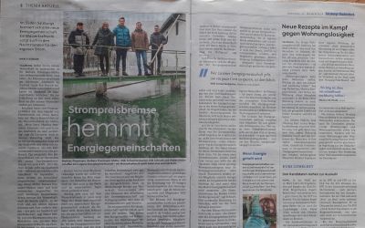 Medienbericht zur EEG Salzburg Süd (Salzburger Nachrichten 22.01.2023)